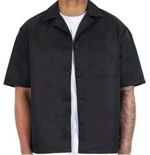 Men's NVLTY Open Collar Shirt, Male Designer Fashion Clothing