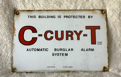 Cury enamel sign automatic - c-cury-t,