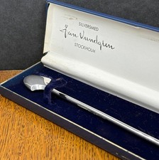 Swedish sterling silver cocktail stirrer JAN LUNDGREN stockholm