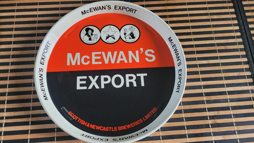 Tin tray mcewans export - tin,