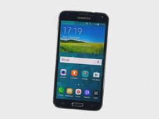 Samsung Galaxy S5 G900F Black Unlocked 16GB Smashed Screen Works Perfectly 139