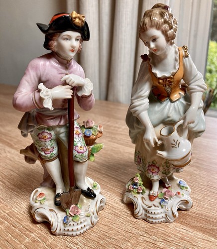 Pair genuine porcelain - pair,