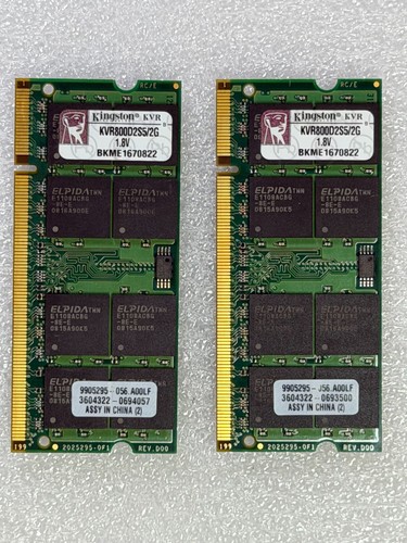 Kingston 4gb 2x2gb ddr2 - 2x2gb, ddr2-800