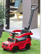 Kids Ride-on Push Car 3 in 1 Benz G350 Baby Walker Toddler Foot to Floor Slider