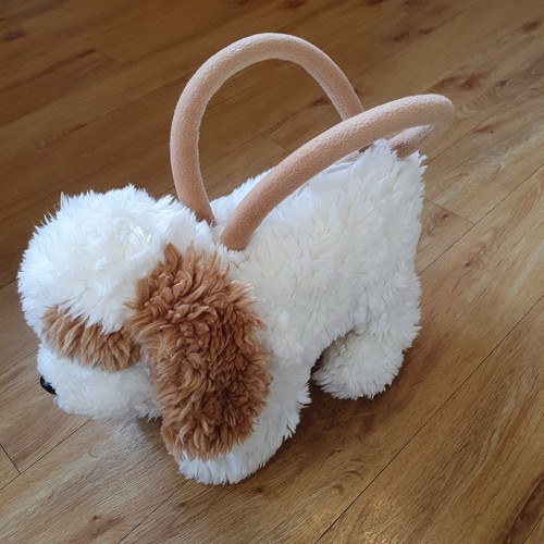 Dog handbag purse soft - dog,