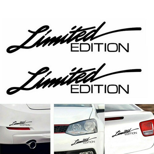 2pcs limited edition letter - 2pcs,