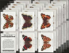 WILLS-FULL SET- BUTTERFLIES &
