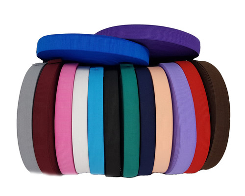 25mm flat elastic cord - flat, good