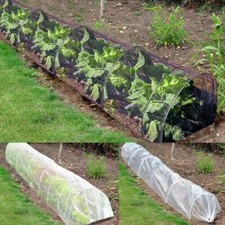 Garden Grow Tunnel Net Mesh Poly Cloche Vegetables Plant Protection Greenhouse