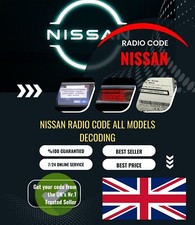 ✅NISSAN RADIO CODE BOSCH