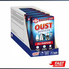 Oust Descaler All Purpose Powerful Limescale Remover 3 Sachets x 6 (18 Total)
