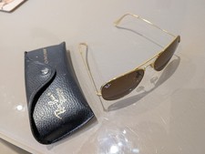 Rayban Aviator Large Gold Metal sun glasses