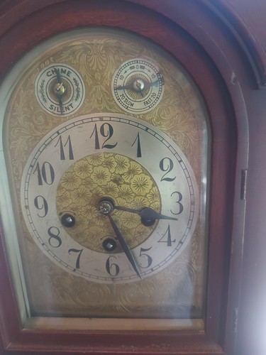 Large bracket clock westminter - large,