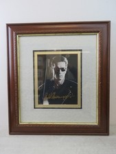 Arnold Schwarzenegger Autographed 'The Terminator' Signed 20" x 23" Framed Photo