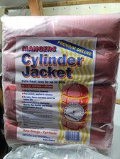 Mangers CJ4218BS Hot Water Cylinder Tank Jacket Cover Red New Sealed Free P P