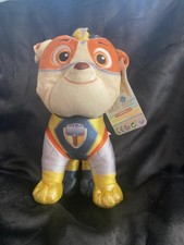 PAW PATROL RUBBLE DOG  PUPPY PLUSH SOFT TOY TEDDY BEAR 20CM NEW TAGS NO PETS ETC