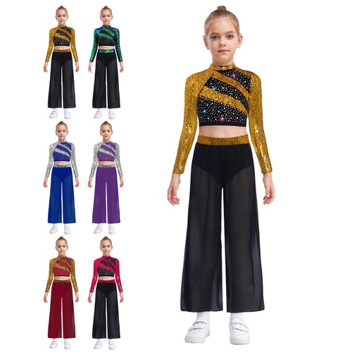 Girls piece dance outfits - 2,