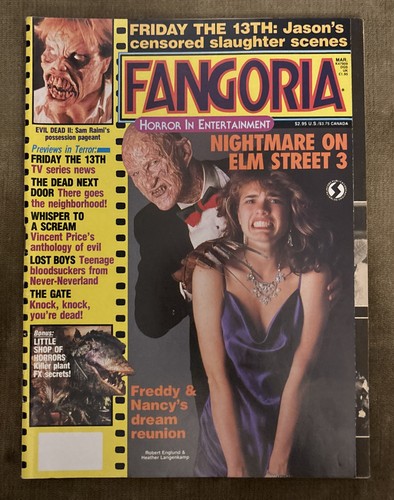 Fangoria magazine march - magazine, #62