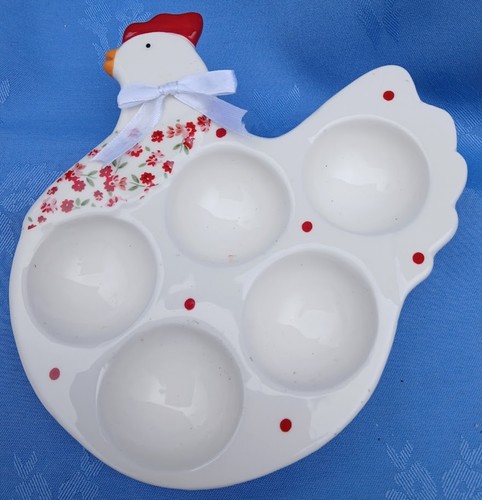 Vintage ceramic chicken - vintage,