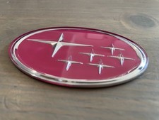 Pink Subaru Impreza STi GC8 SIZE “Pink Stars” badge