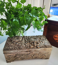 Antique Japanese Antimony Box