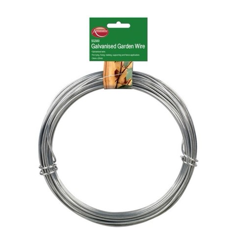 Galvanised garden wire - -, x