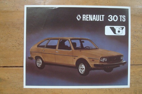 Circa 1976 renault v6 - renault, ts