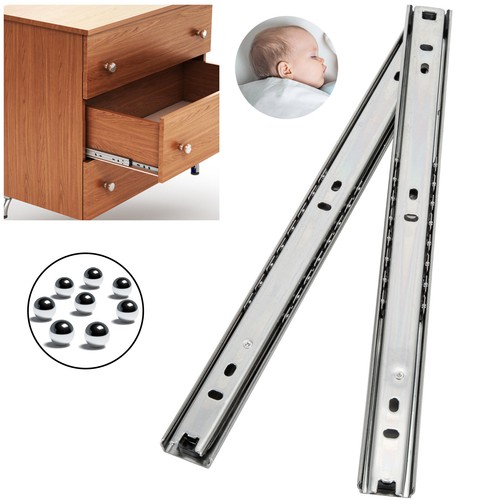 Pair drawer slides 27mm - drawer,