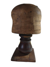 Antique Vintage Wooden Hat
