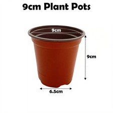 9cm plant pots terracotta - pots,