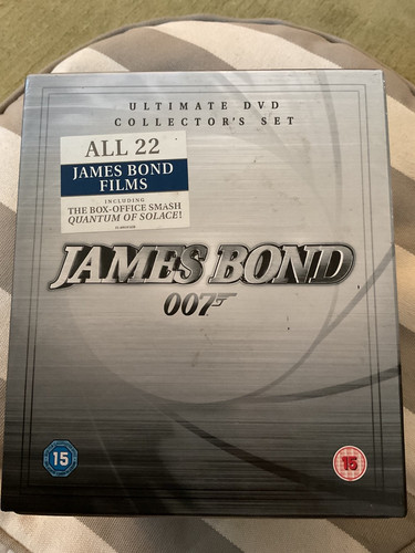 James bond discs dvd - james,