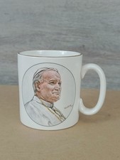 Vintage 1982 Pope John Paul II 2nd British Visit Mug Palissy Royal Worcester