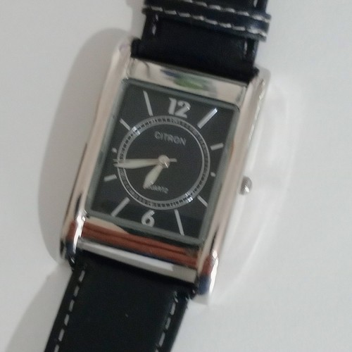 Citron quartz watch - quartz, watch-