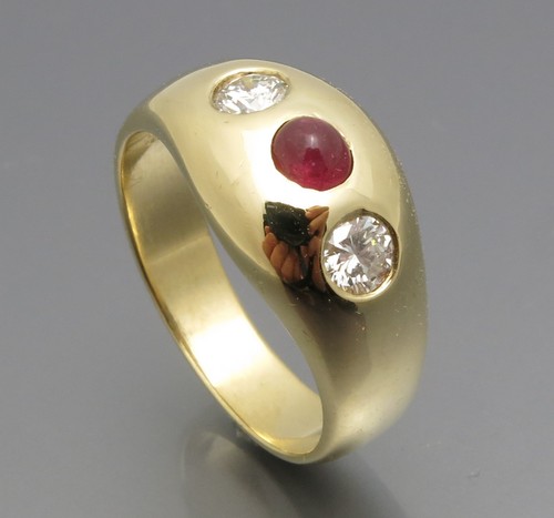 Hoop design classic - classic, ruby