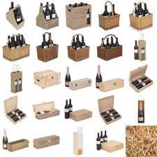 Wine Bottle Carrier Wicker