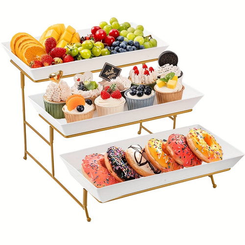 Tier dessert stand foldable - 3,
