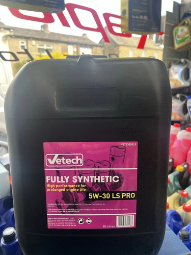 Vetech 5w30 fully synthetic - vetech,