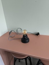 Industrial Steampunk Table Light, All Metal.