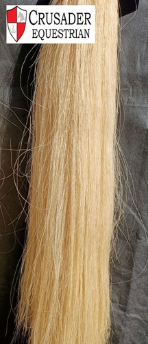 New real horse hair creamy - new,