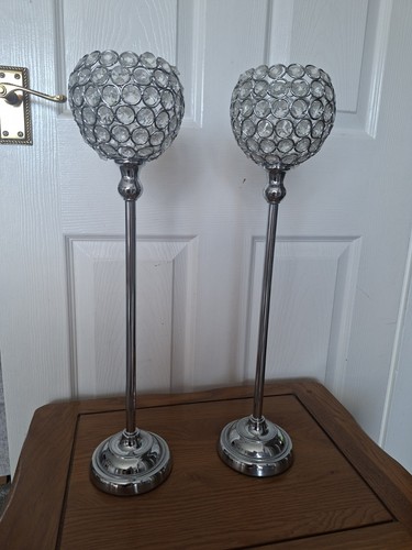 Two bubble glass candle - bubble, candle/
