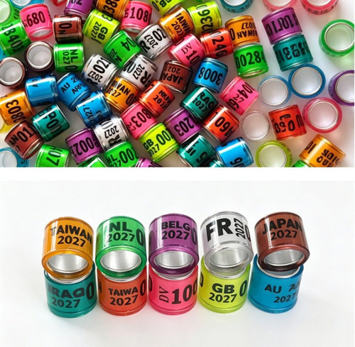 2027 multicolor 8mm bird foot - 8mm,
