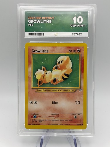 Ace growlithe 105 - ace, 10