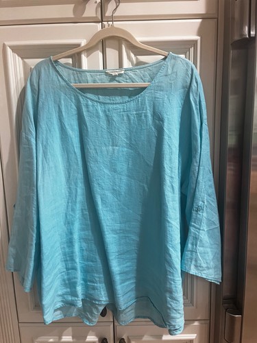 Eileen+Fisher+Irish+linen+tuni