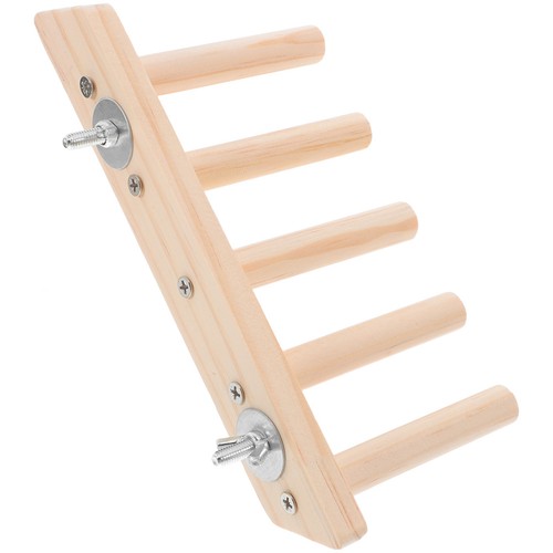 Beige wooden cat - wooden, ladder