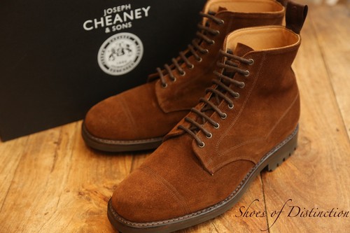 Cheaney brown suede - brown,