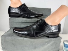 Mens black leather dress - mens,