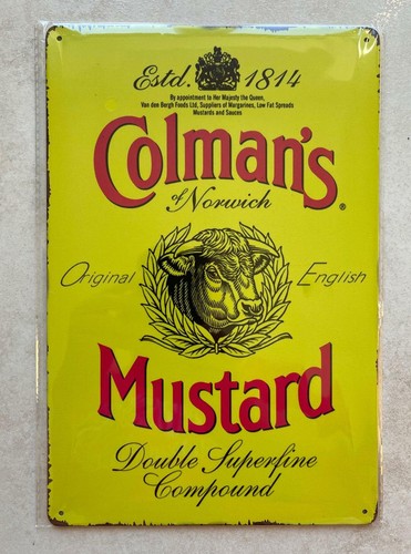 Colman english mustard metal - colman's,