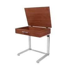 Laptop Desk with Hideaway Top