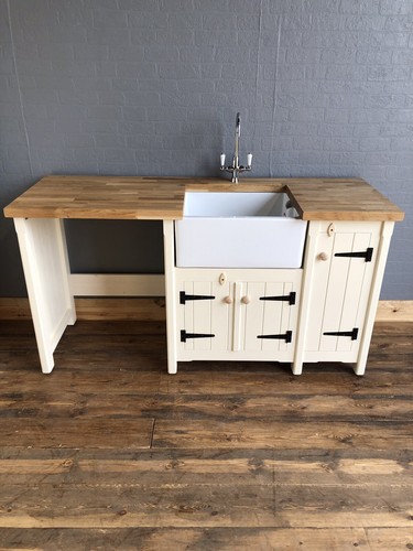 Pine country kitchen belfast - kitchen,