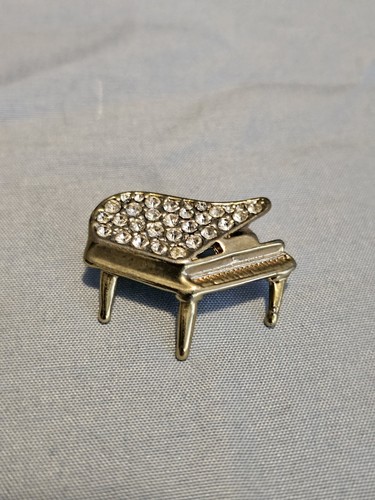 Vintage rhinestone baby grand - vintage,